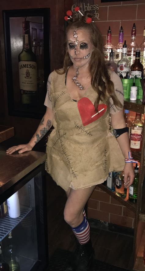 A Unique Look: Styling a Burlap Voodoo Doll Costume